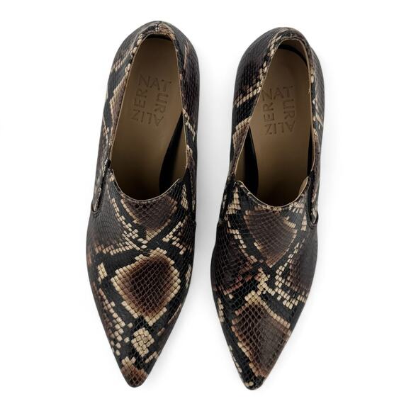 Naturalizer Evan Heels – Brown Snake Print - Picture 5 of 7